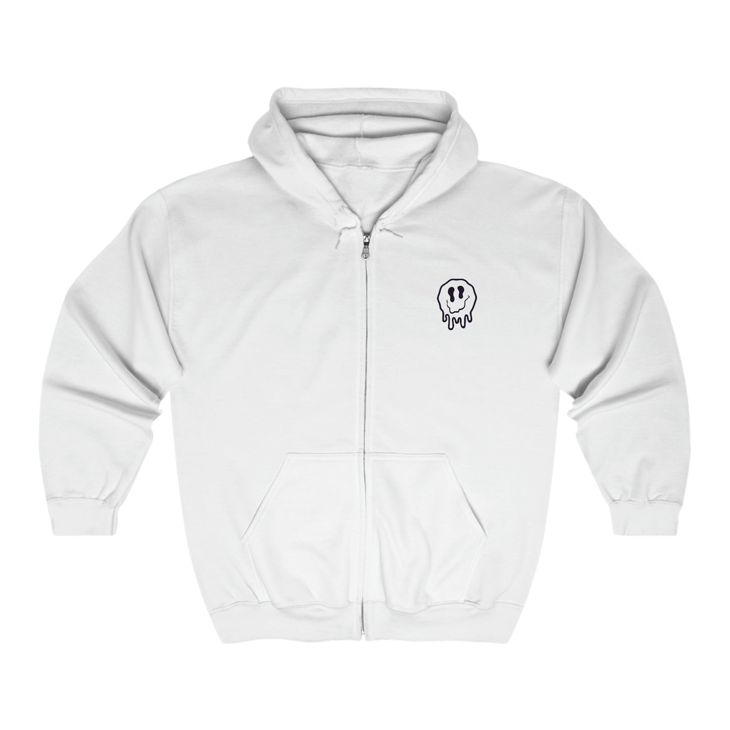"Smiley Mom Zip-Up" - Overstimulated Mom’s Club Edition
