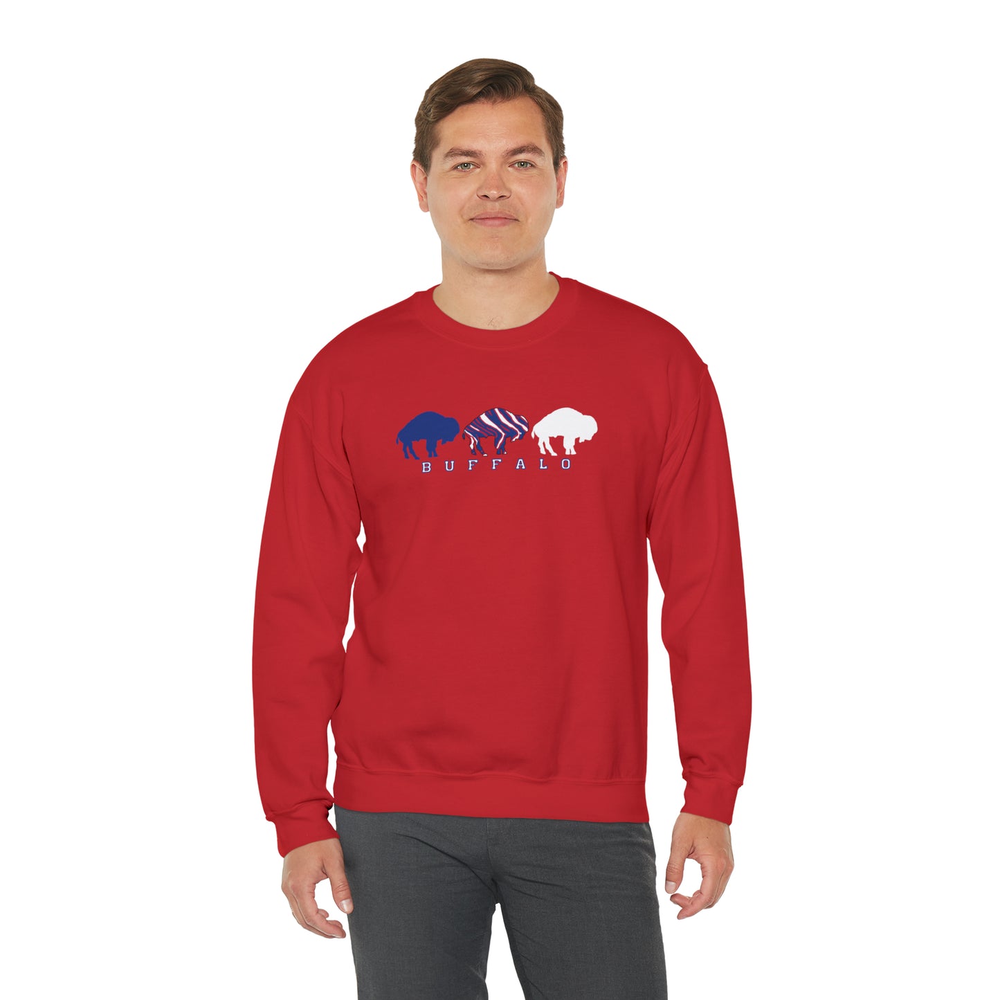 Buffalo Parade Unisex Heavy Blend™ Crewneck Sweatshirt
