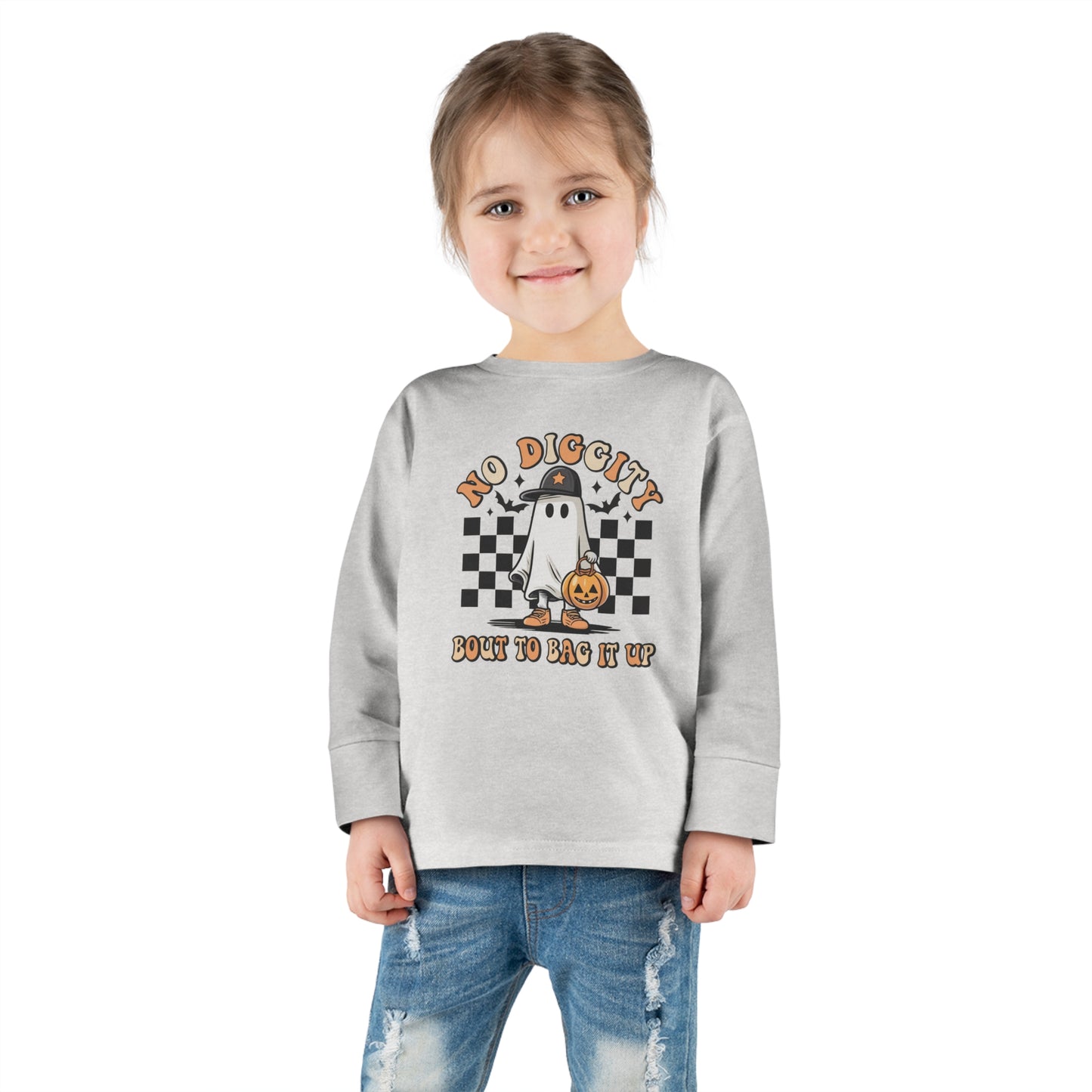 No Diggity Toddler Long Sleeve Tee