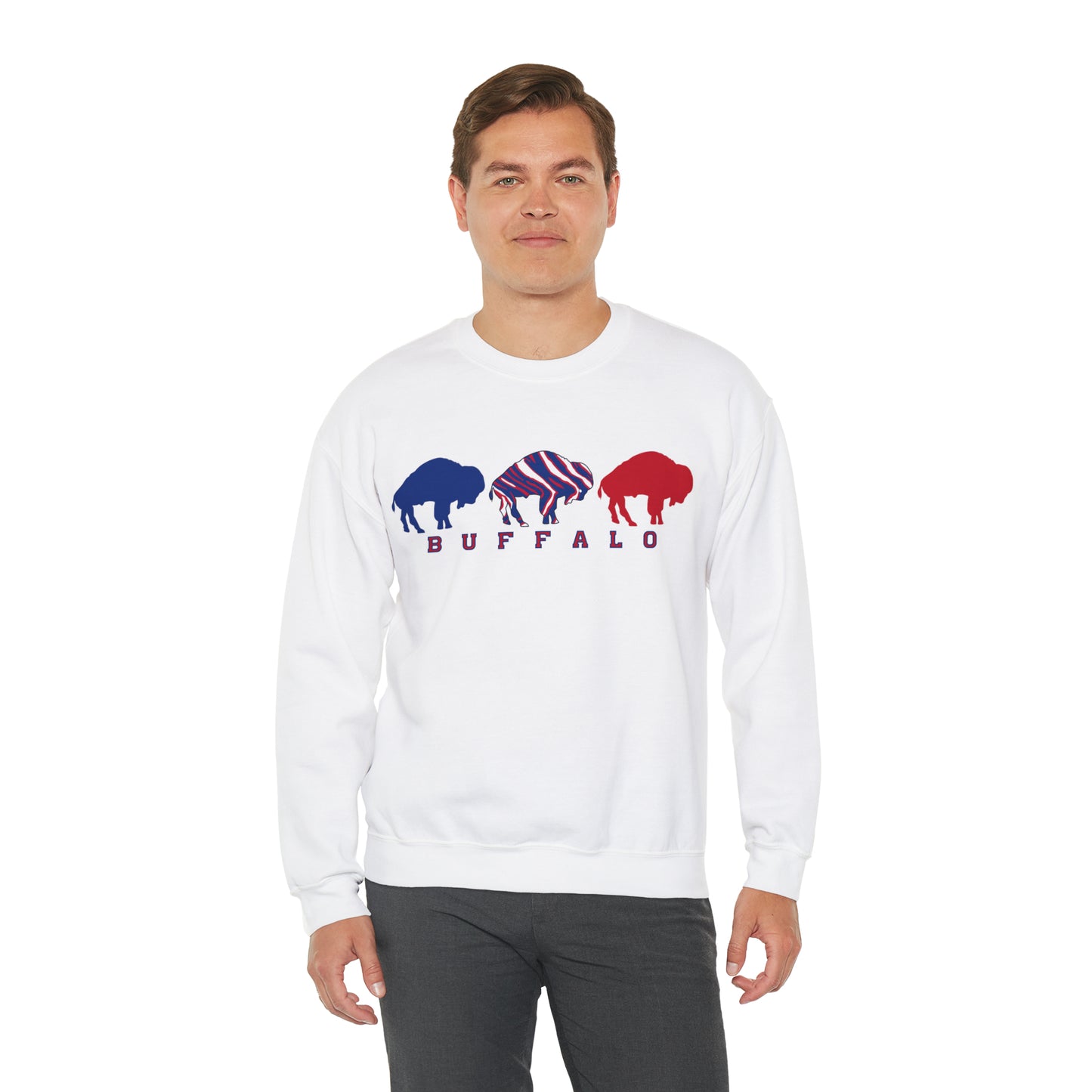 Buffalo Parade Unisex Heavy Blend™ Crewneck Sweatshirt