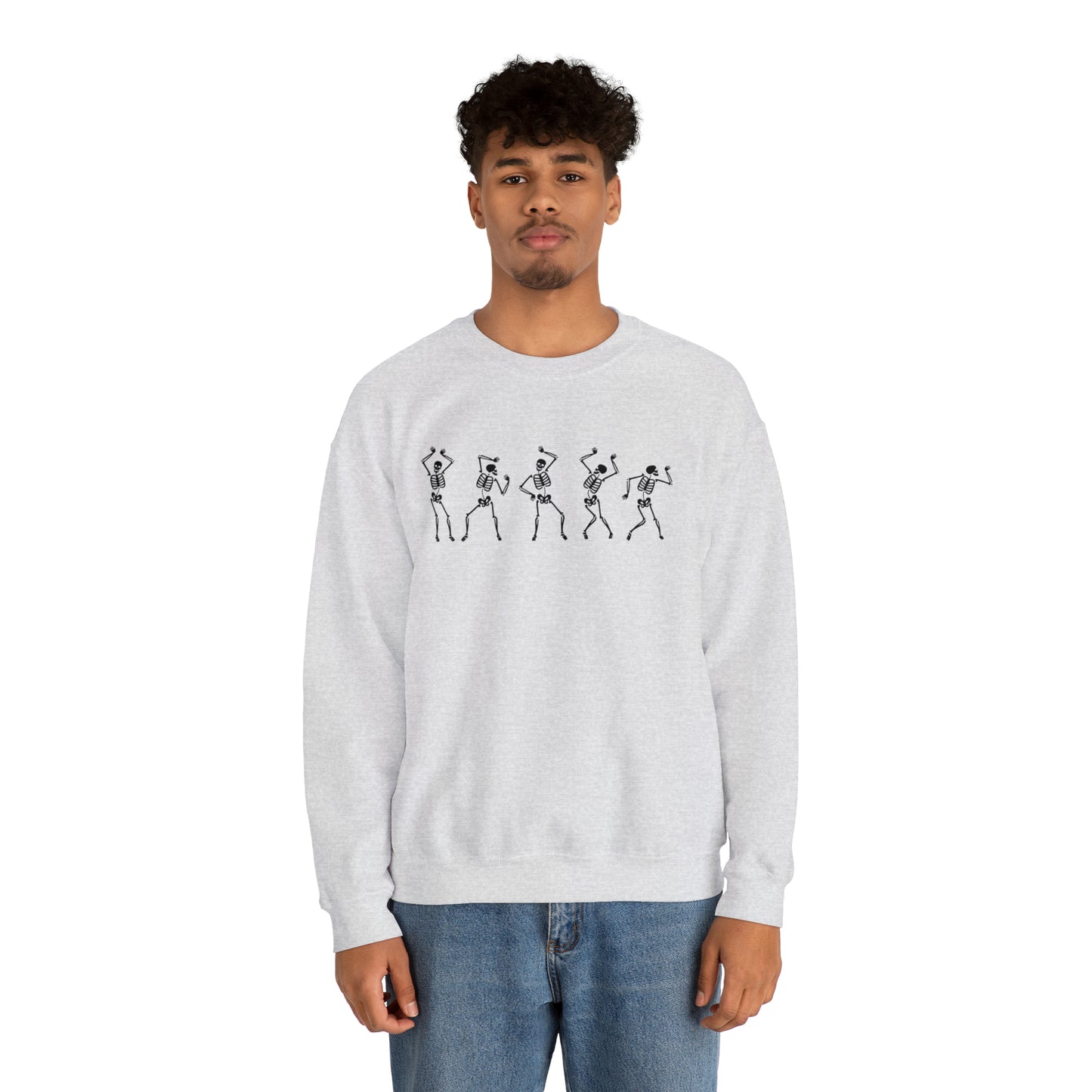 Skeleton Groove Crewneck