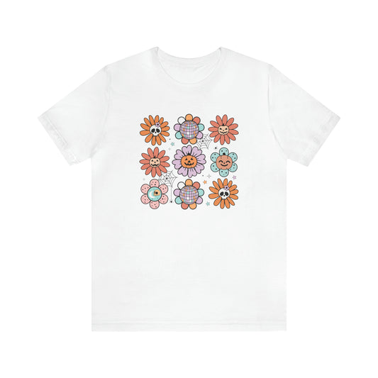 Retro Pumpkin Webbed Tee - Adult