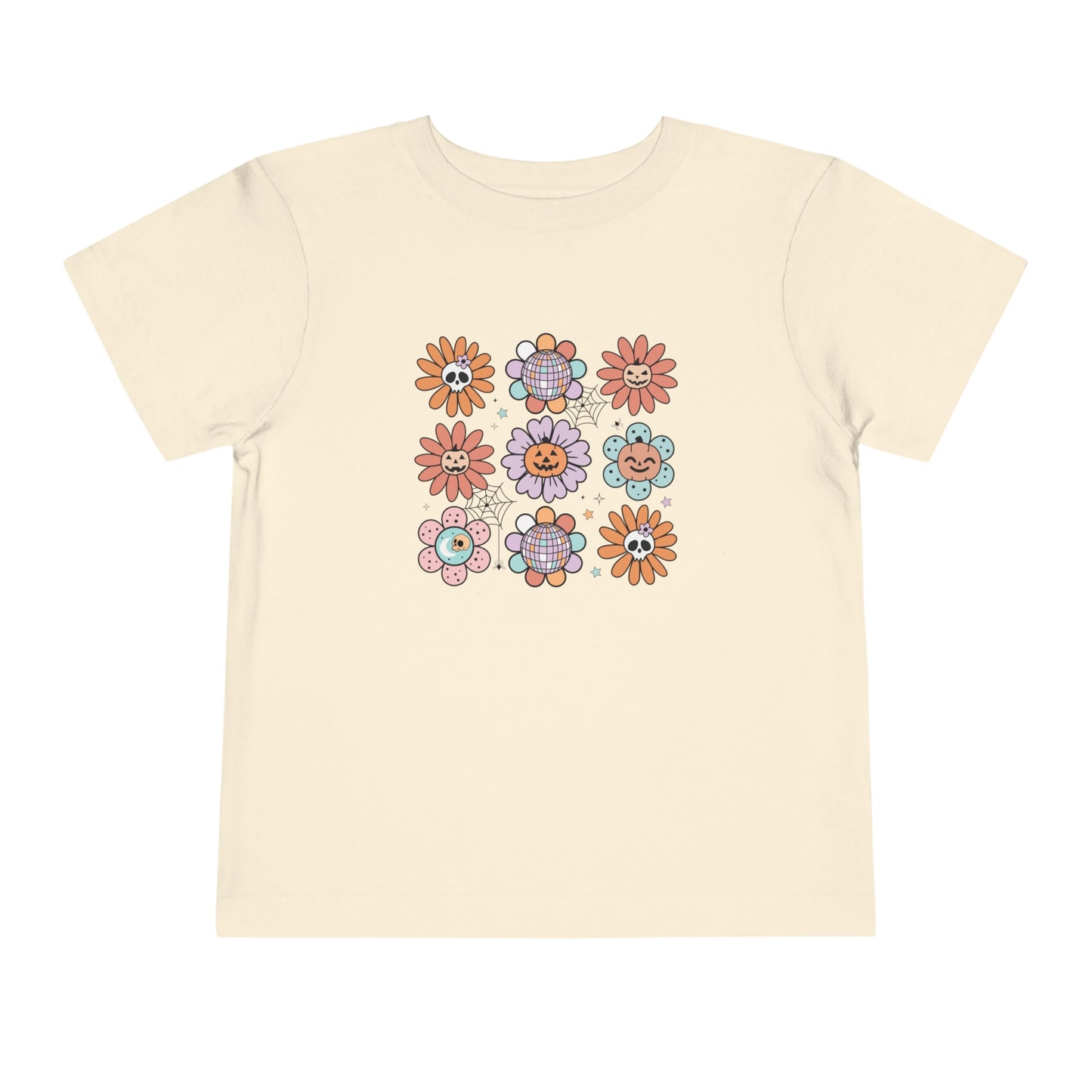 Retro Pumpkin Webbed Tee - Toddler