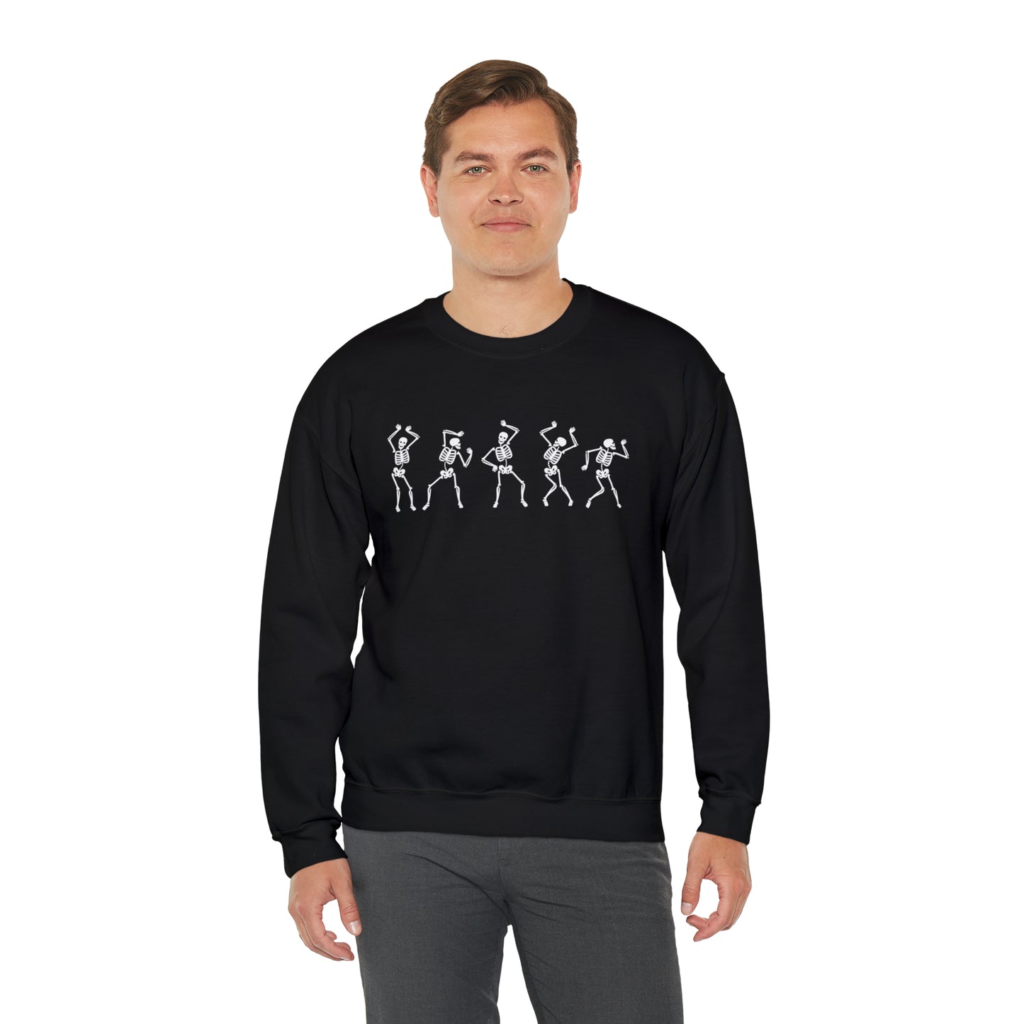 Skeleton Groove Crewneck