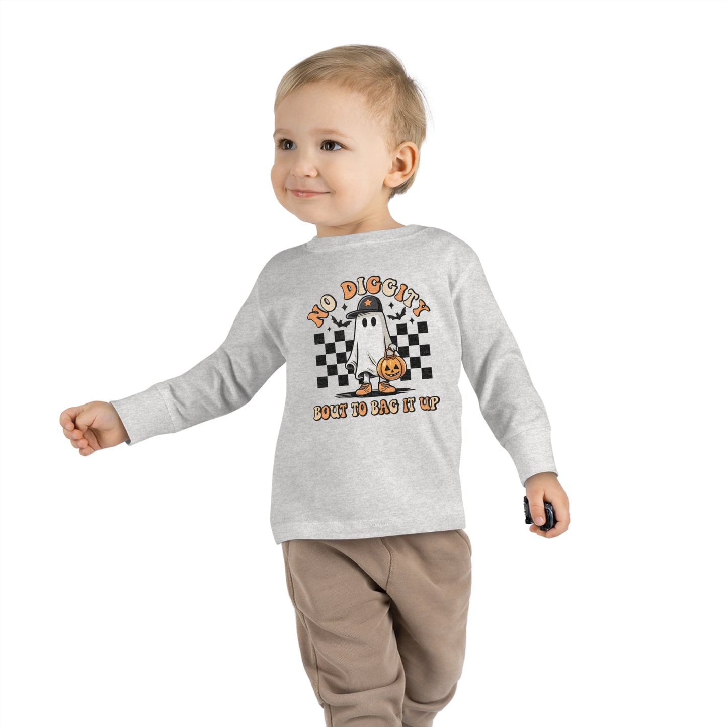 No Diggity Toddler Long Sleeve Tee