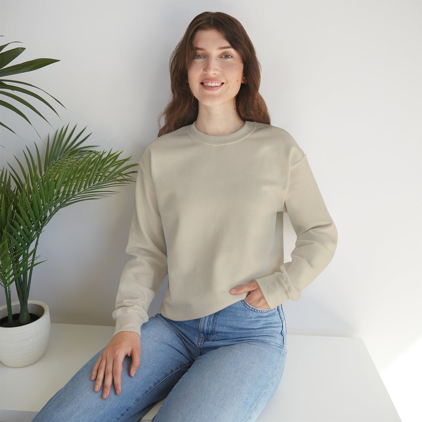 Celestial Cycles Unisex Crewneck Sweatshirt