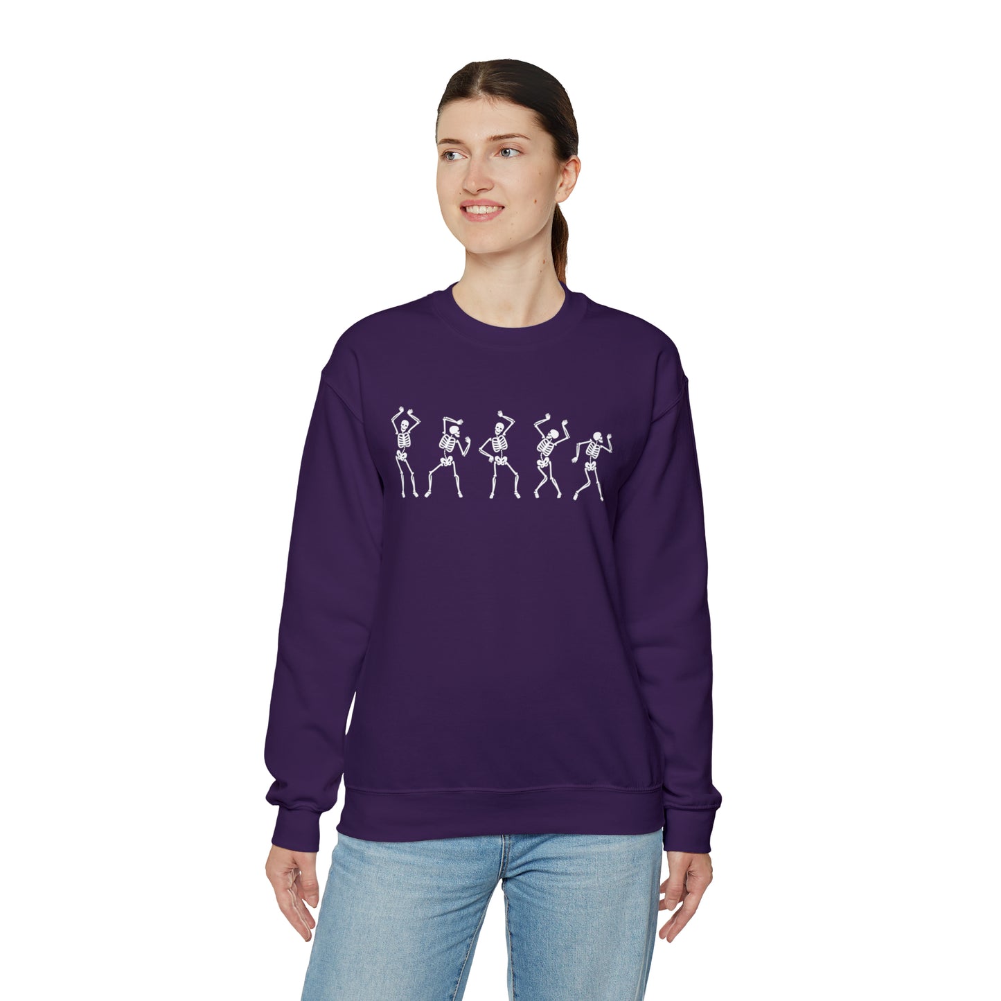 Skeleton Groove Crewneck