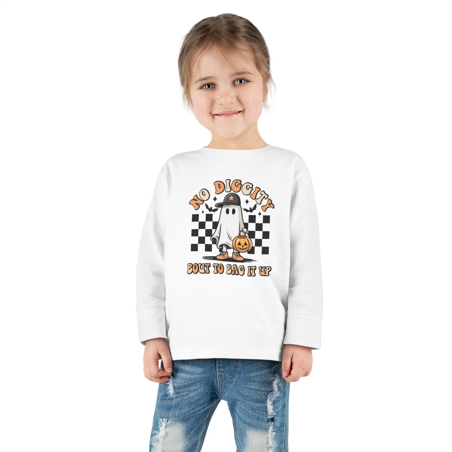 No Diggity Toddler Long Sleeve Tee