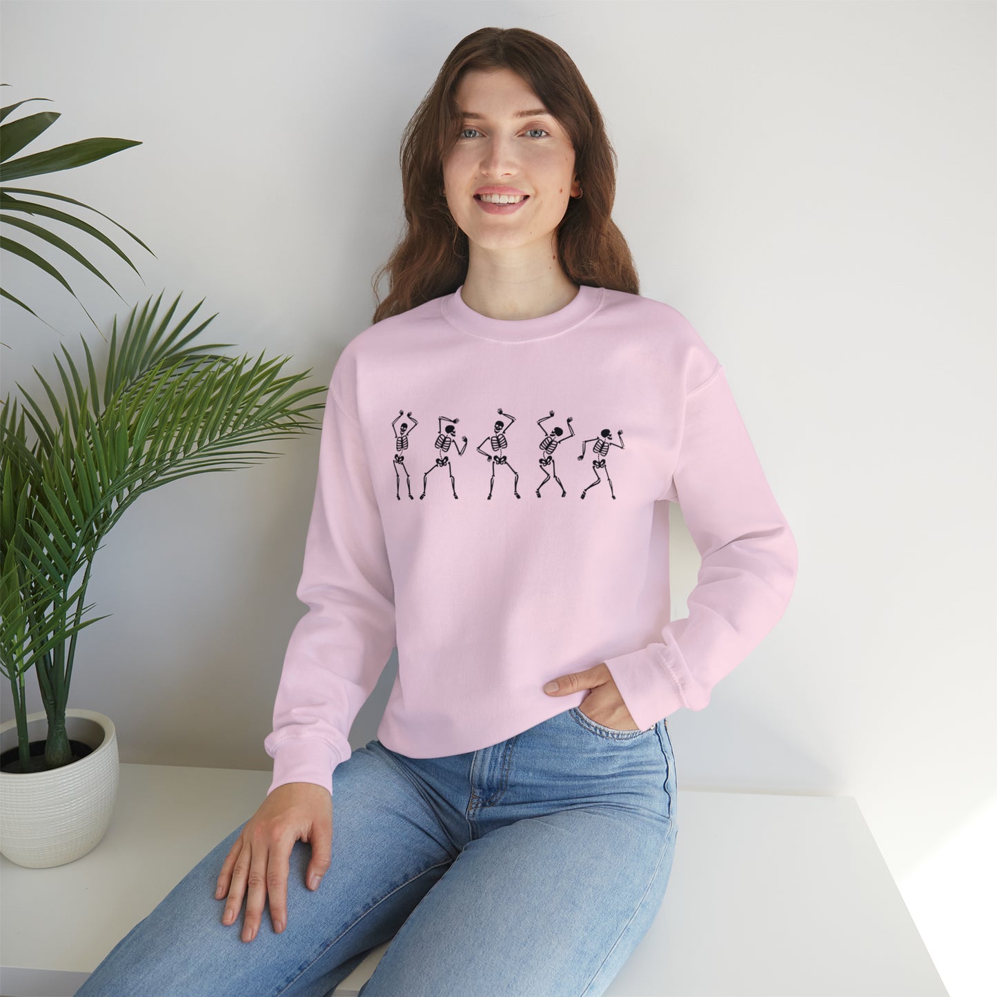 Skeleton Groove Crewneck