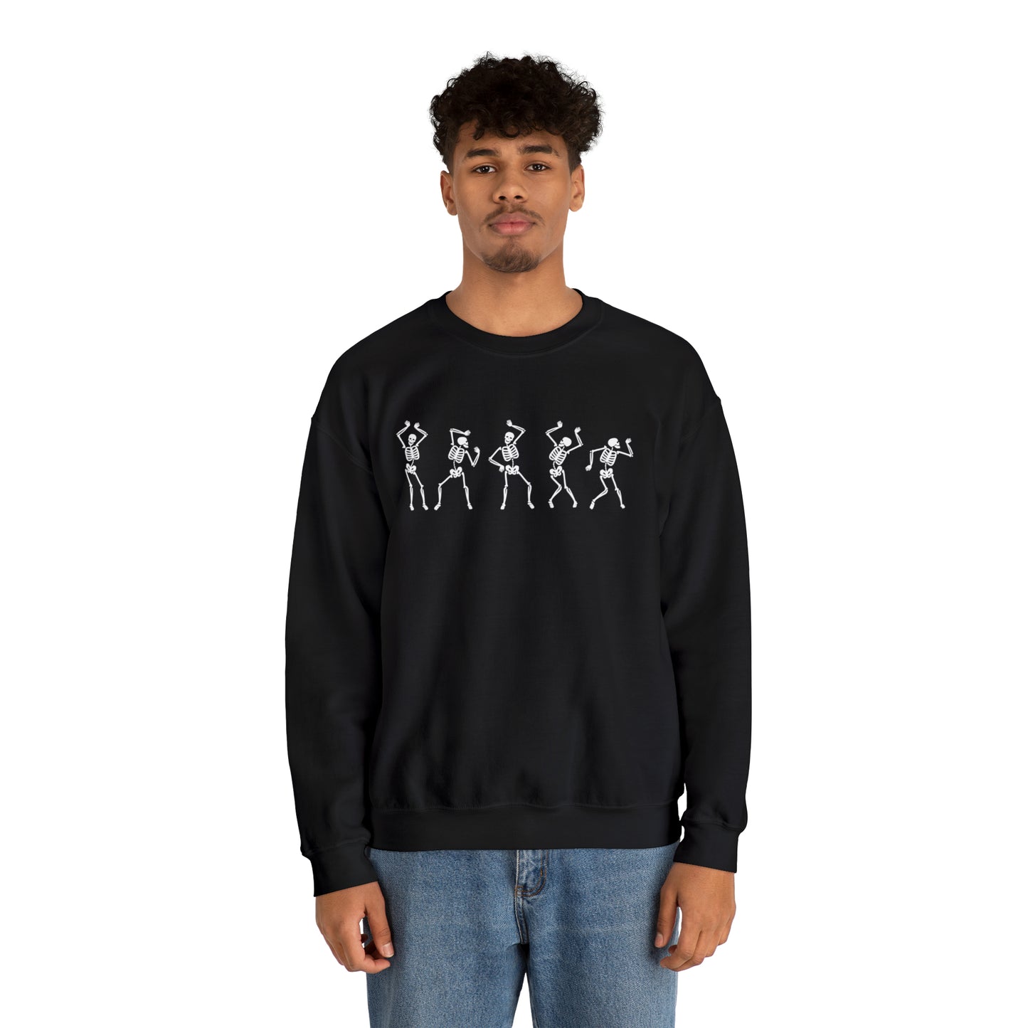 Skeleton Groove Crewneck