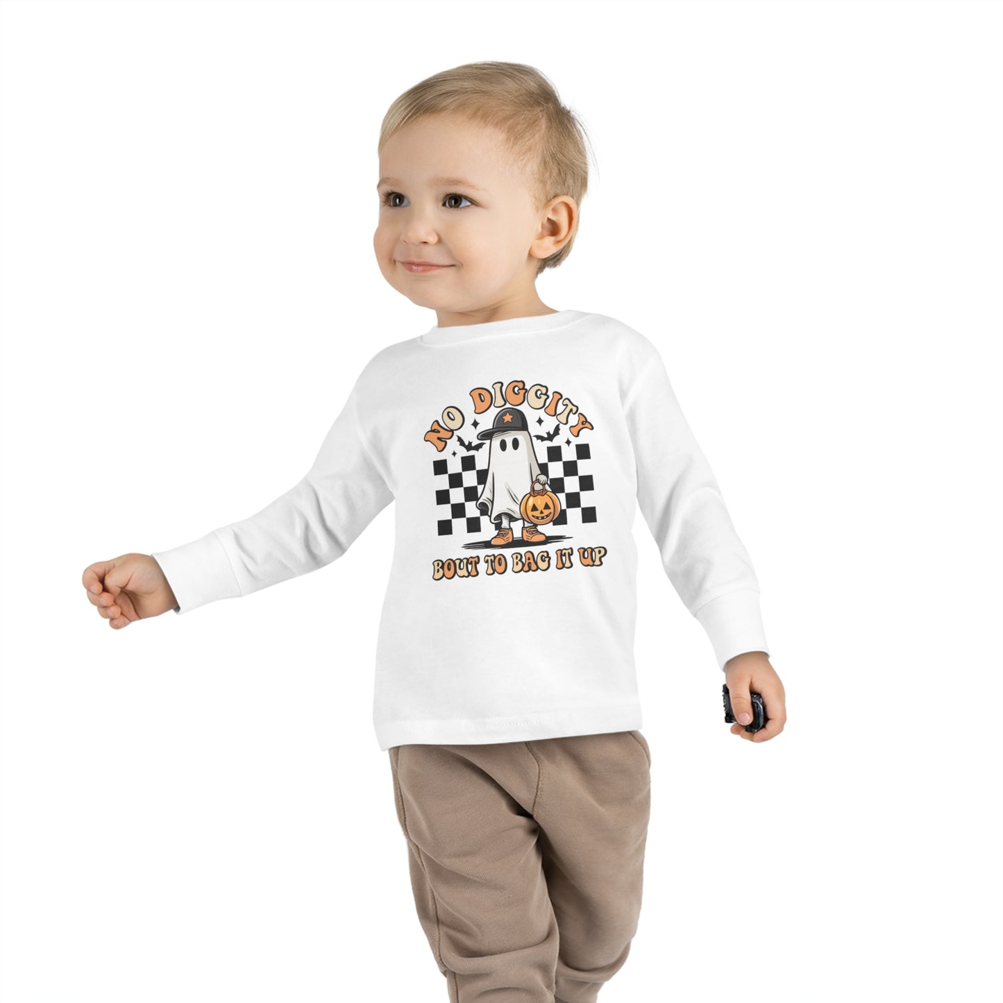 No Diggity Toddler Long Sleeve Tee