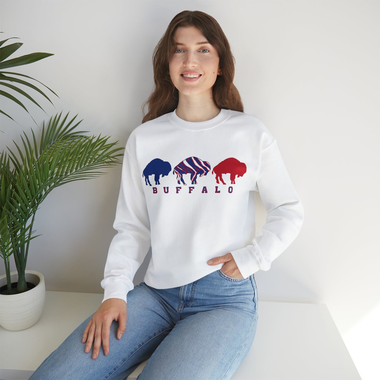 Buffalo Parade Unisex Heavy Blend™ Crewneck Sweatshirt