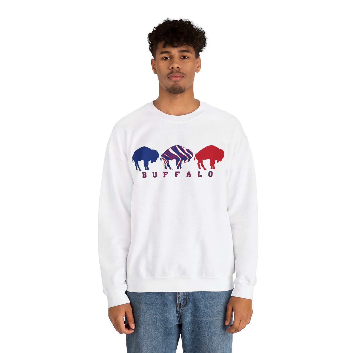 Buffalo Parade Unisex Heavy Blend™ Crewneck Sweatshirt