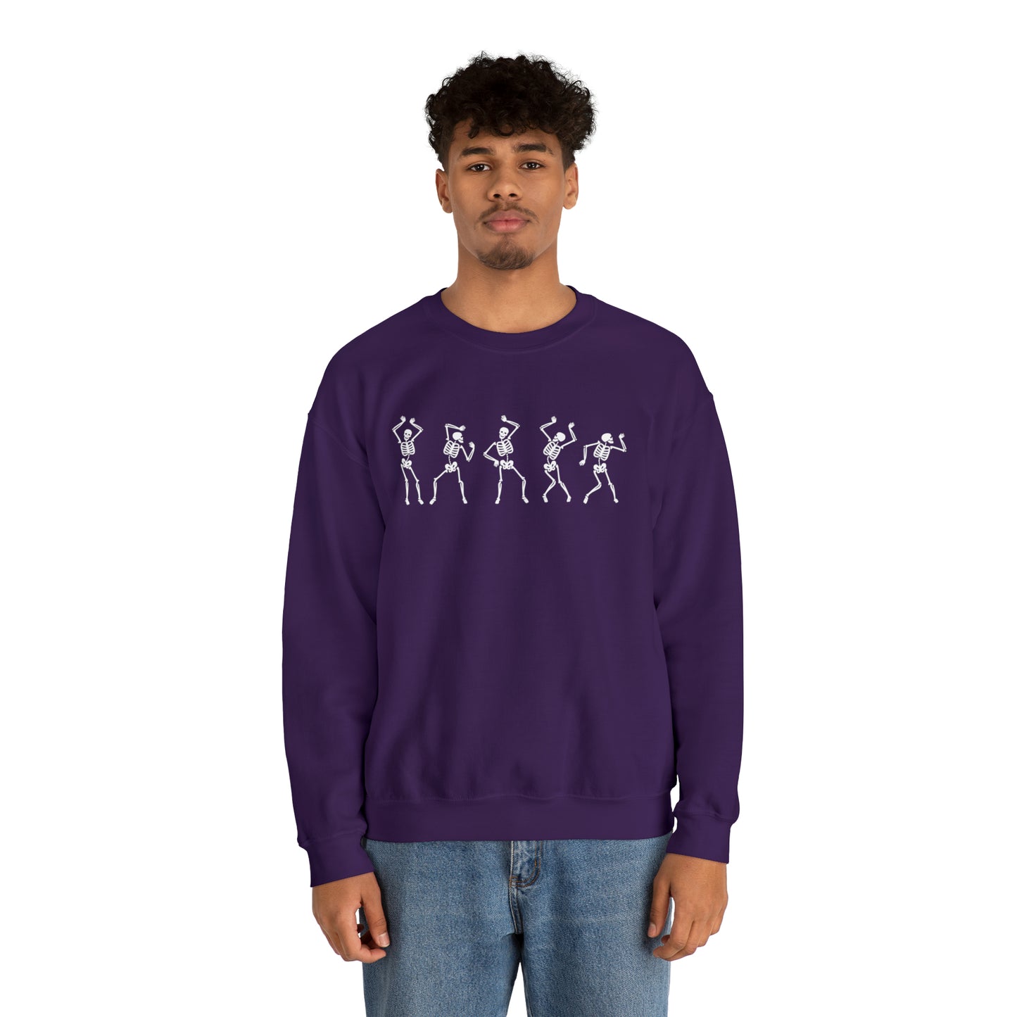 Skeleton Groove Crewneck