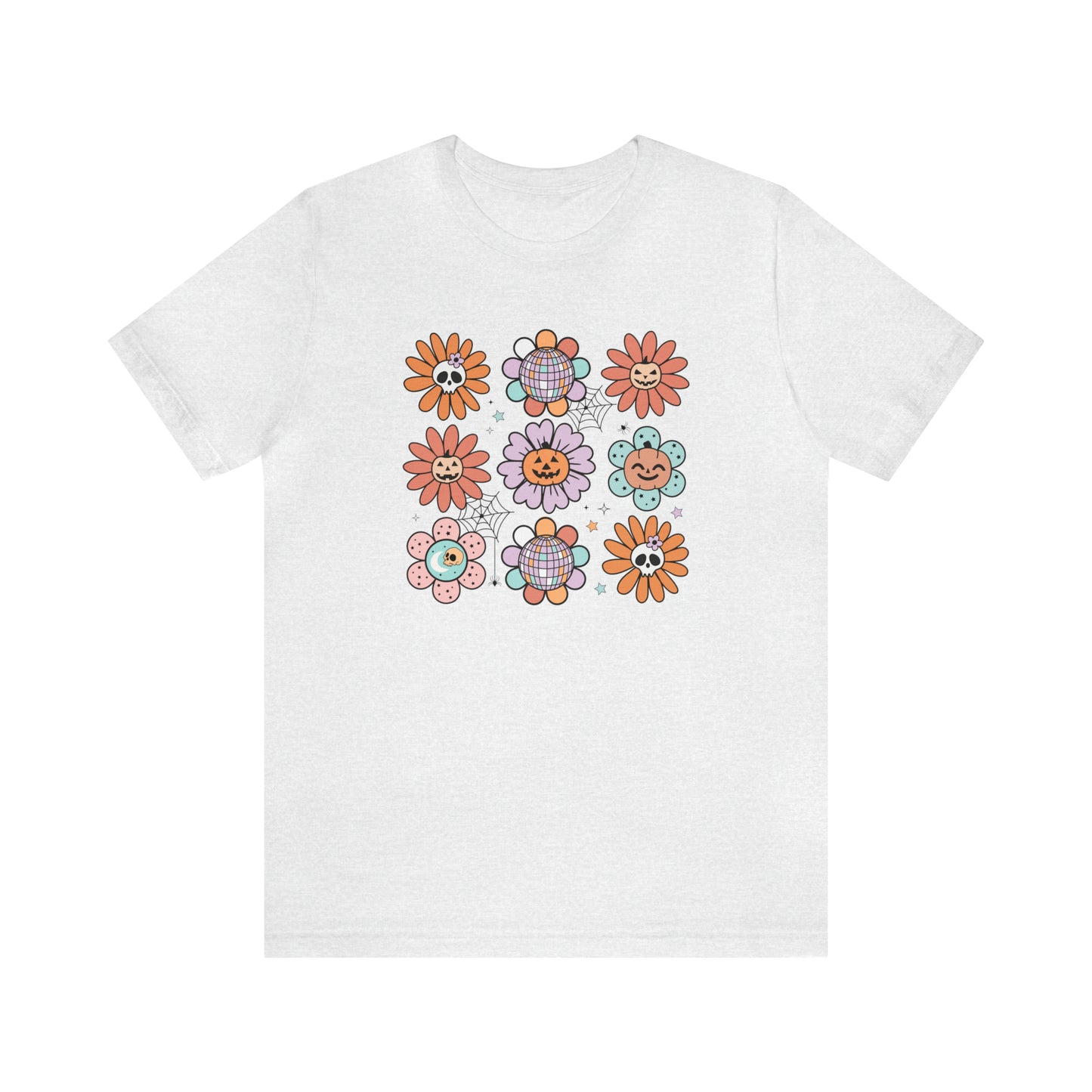 Retro Pumpkin Webbed Tee - Adult