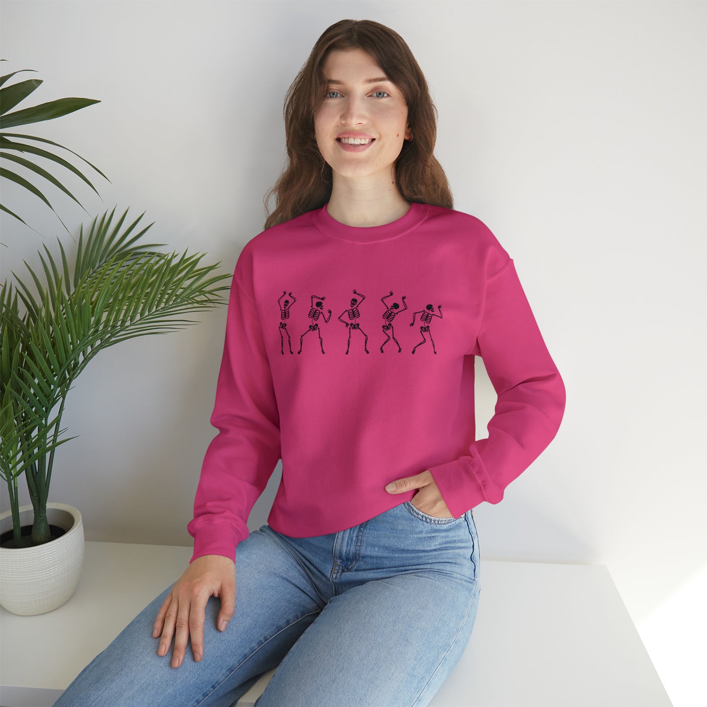 Skeleton Groove Crewneck