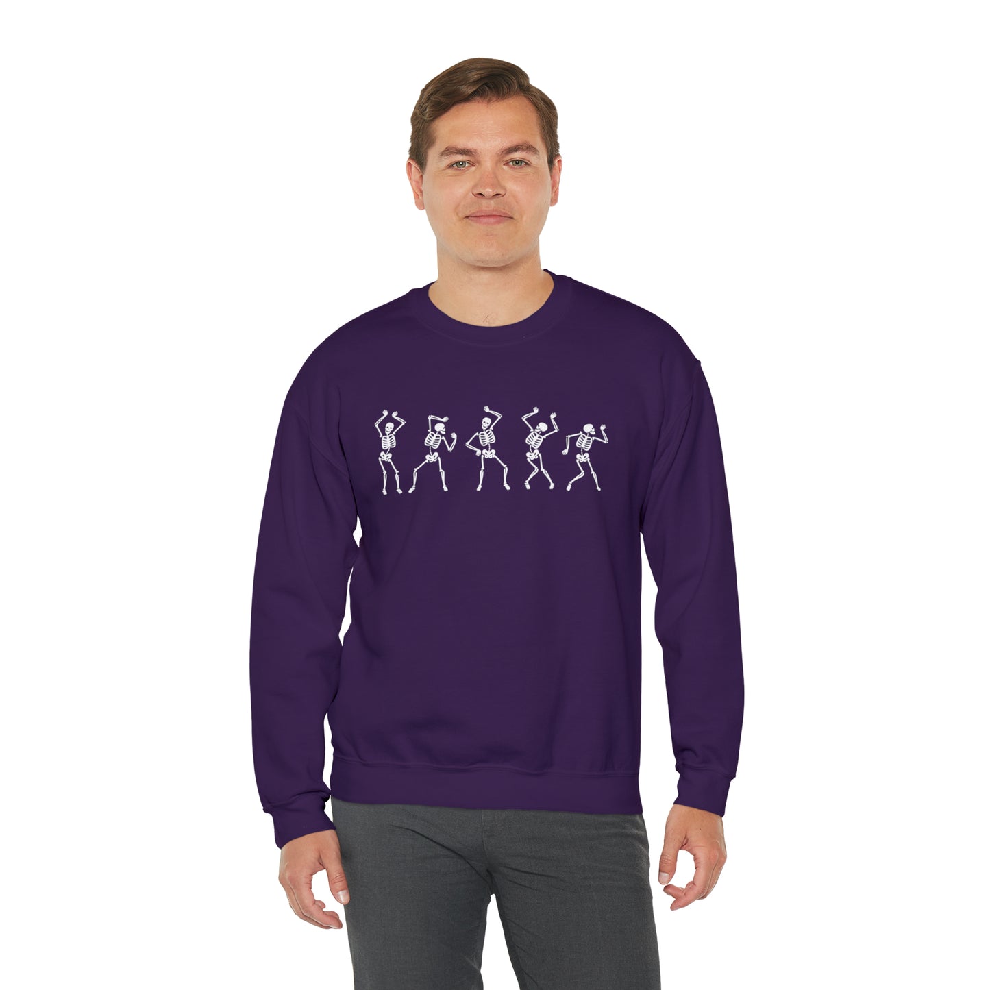 Skeleton Groove Crewneck