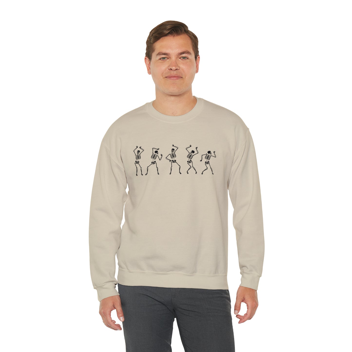Skeleton Groove Crewneck