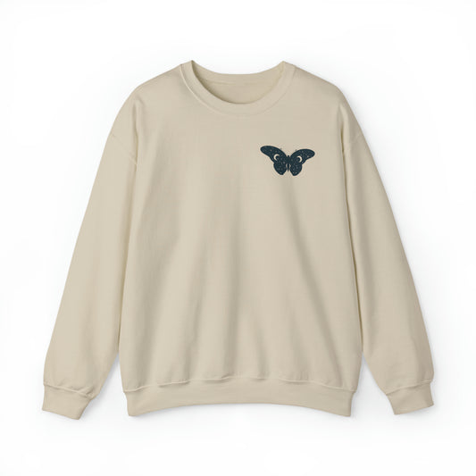 Lunar Butterfly Unisex Crewneck Sweatshirt