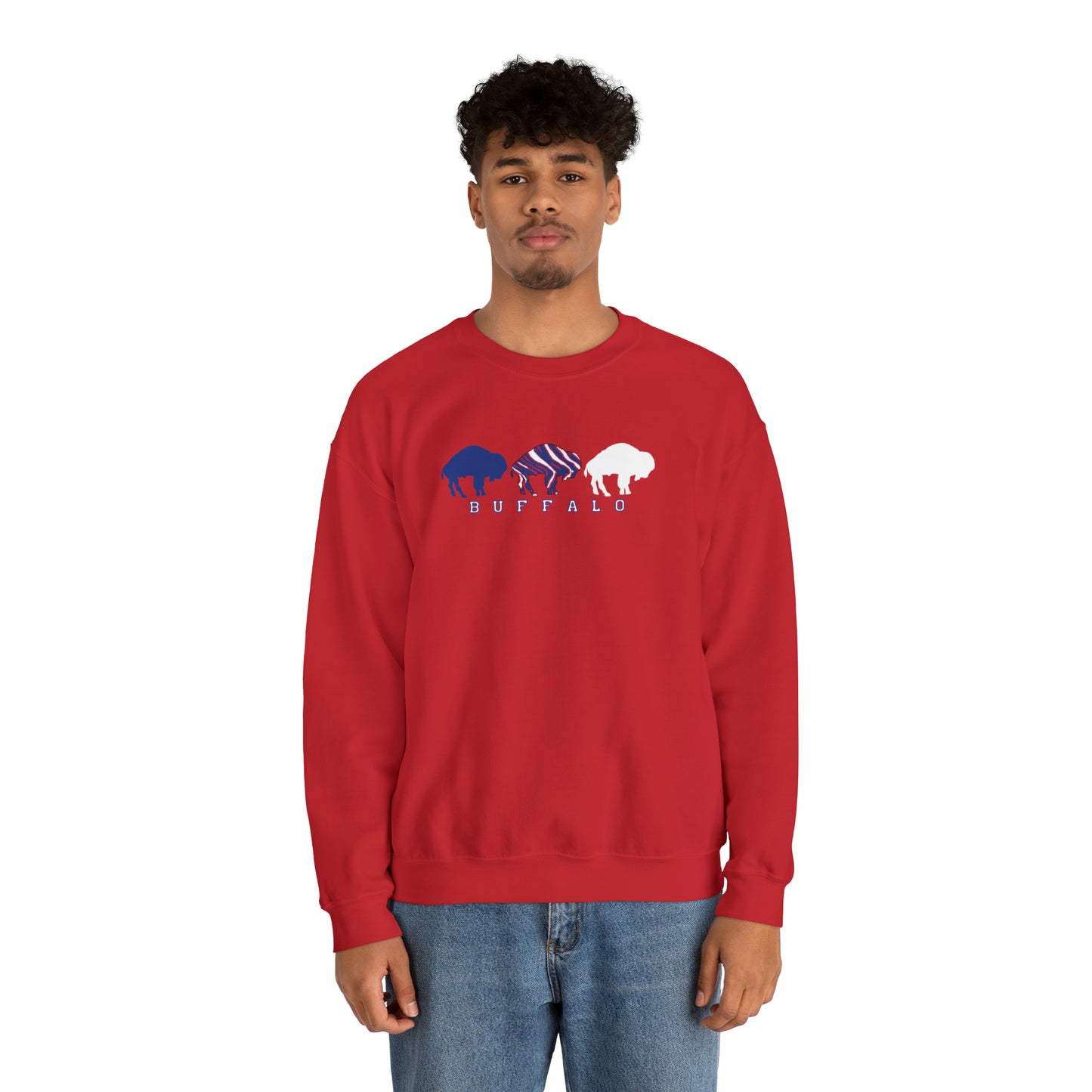 Buffalo Parade Unisex Heavy Blend™ Crewneck Sweatshirt