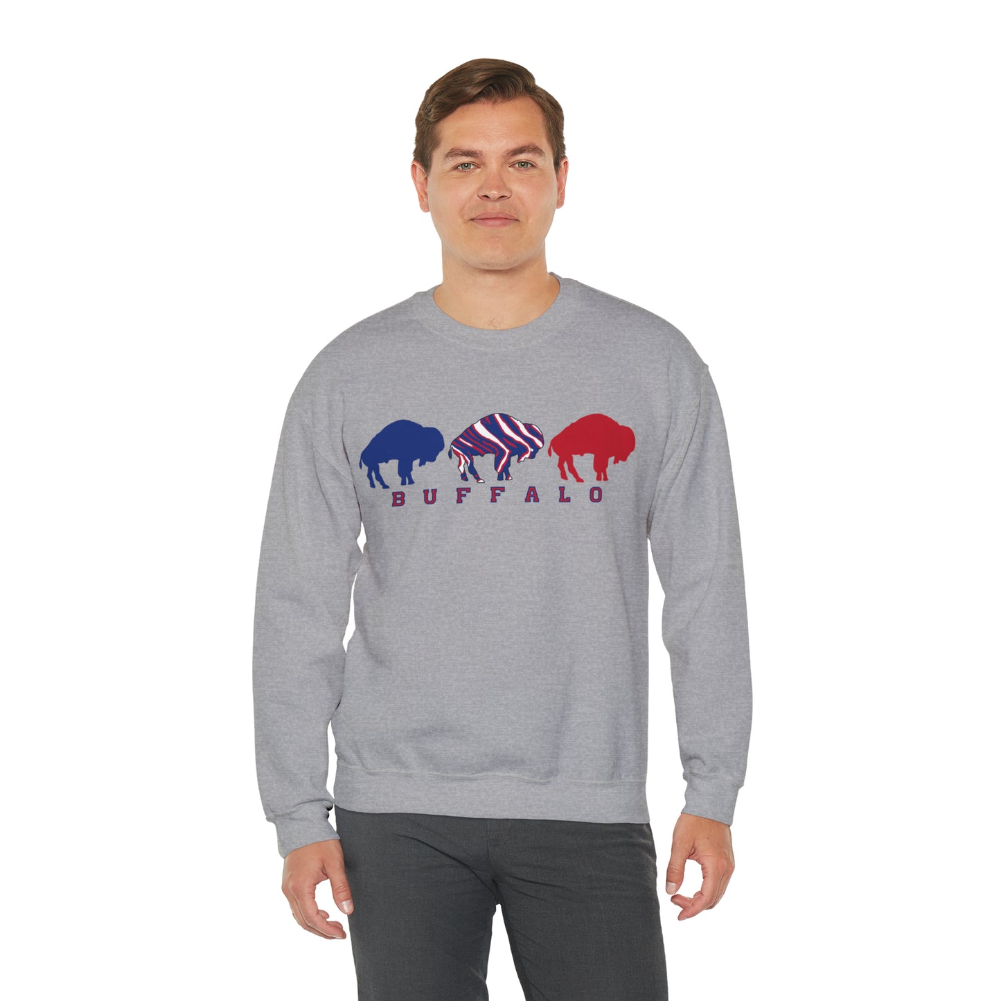 Buffalo Parade Unisex Heavy Blend™ Crewneck Sweatshirt