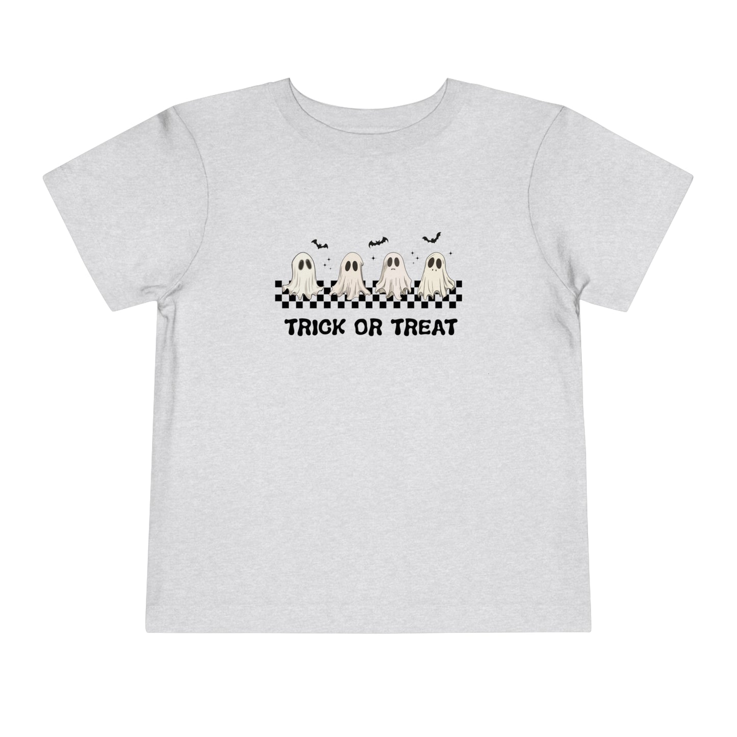 Toddler's Spooky Checkered Tee