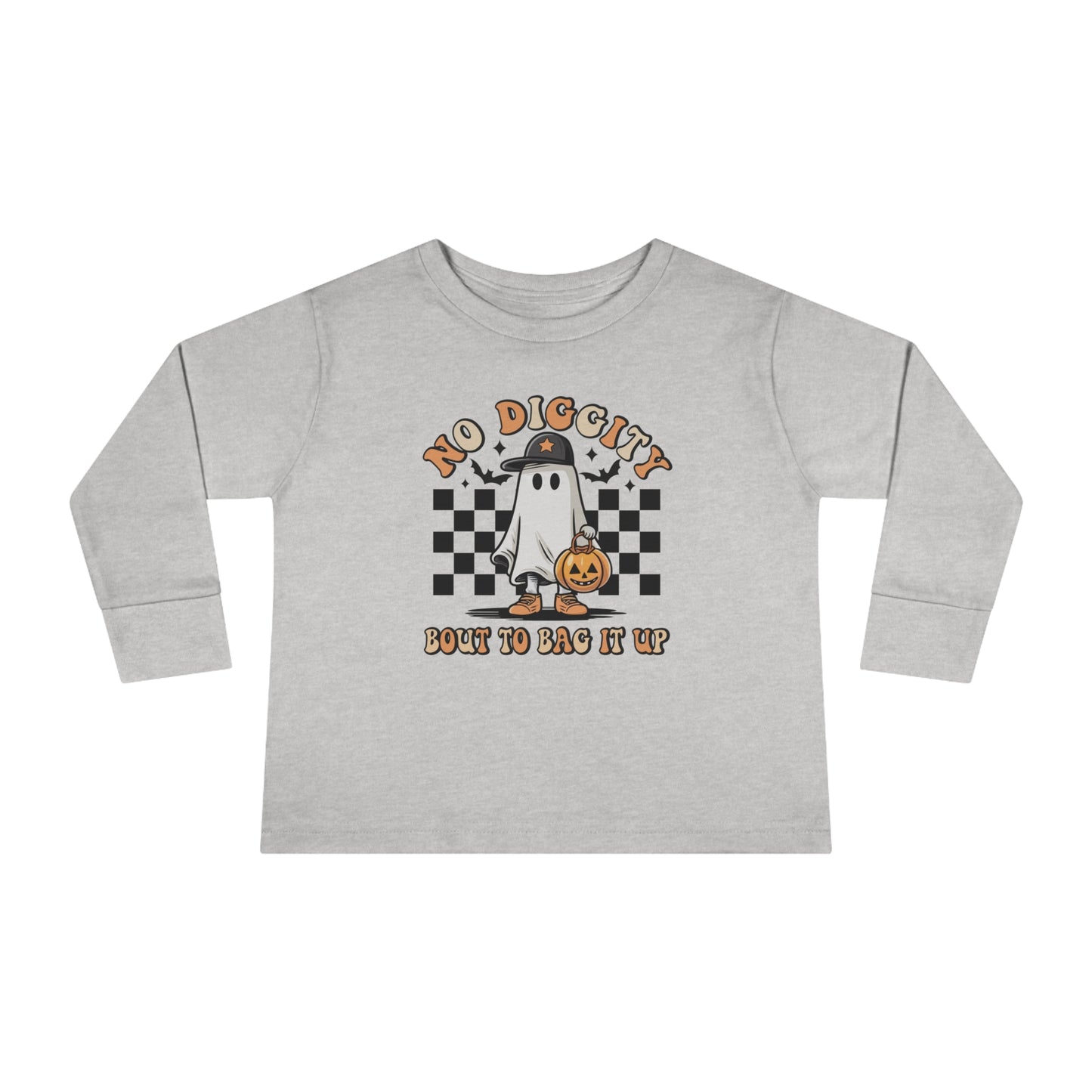 No Diggity Toddler Long Sleeve Tee