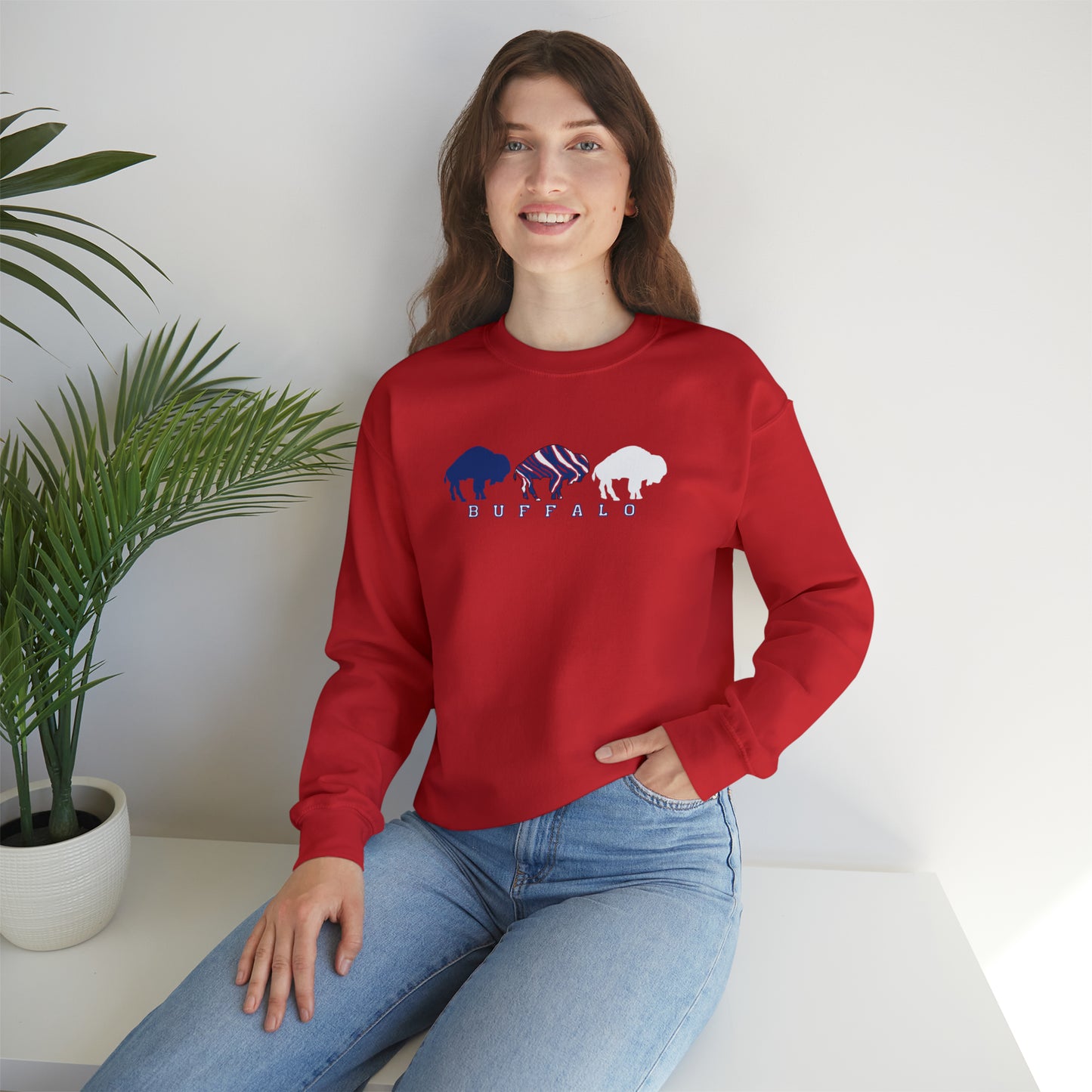 Buffalo Parade Unisex Heavy Blend™ Crewneck Sweatshirt