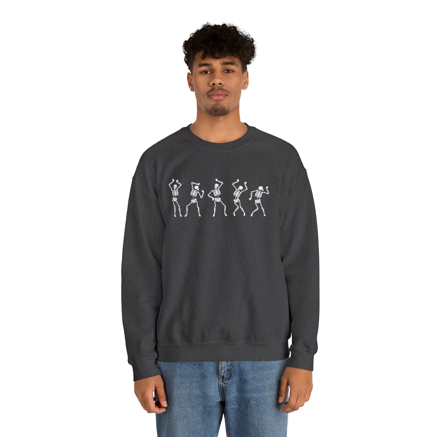 Skeleton Groove Crewneck