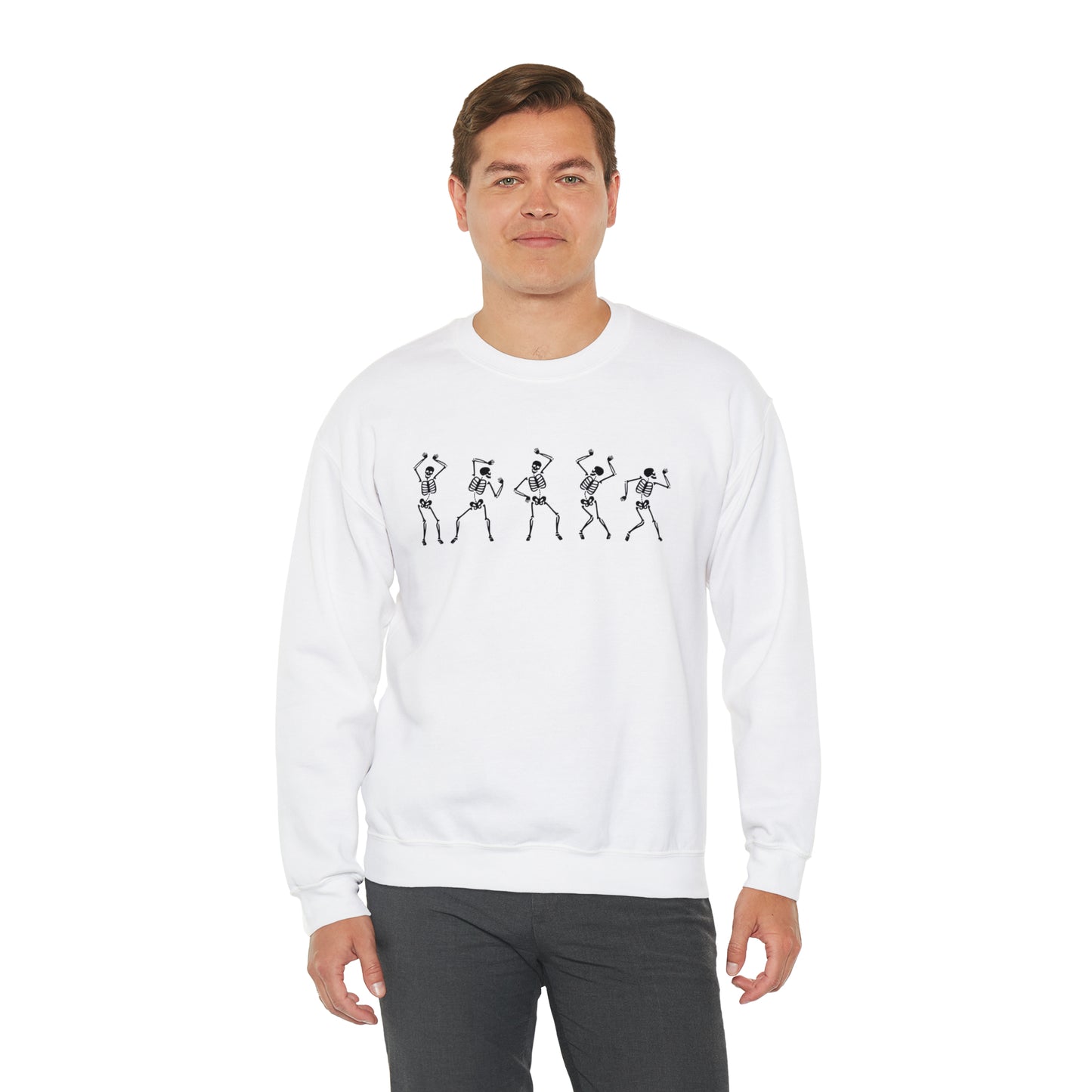 Skeleton Groove Crewneck
