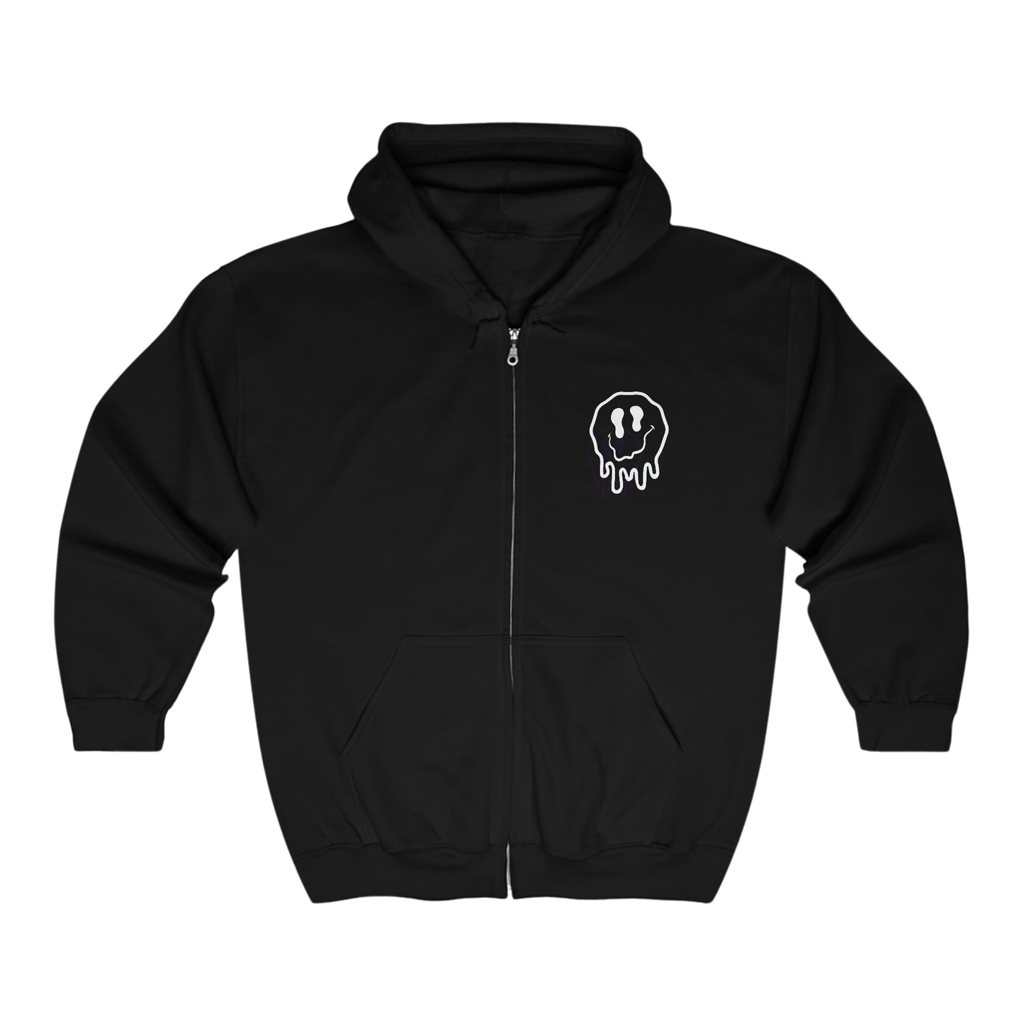 "Smiley Mom Zip-Up" - Overstimulated Mom’s Club Edition