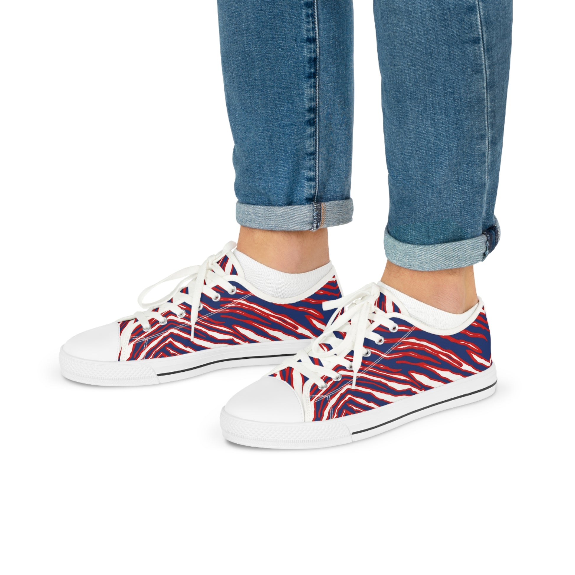 Women's Buffalo Bills Zubaz Low Top Sneakers – giagemsandbubs