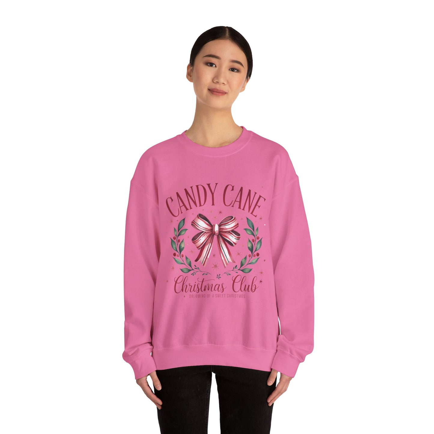 Christmas Candy Cane Club Sweatshirt