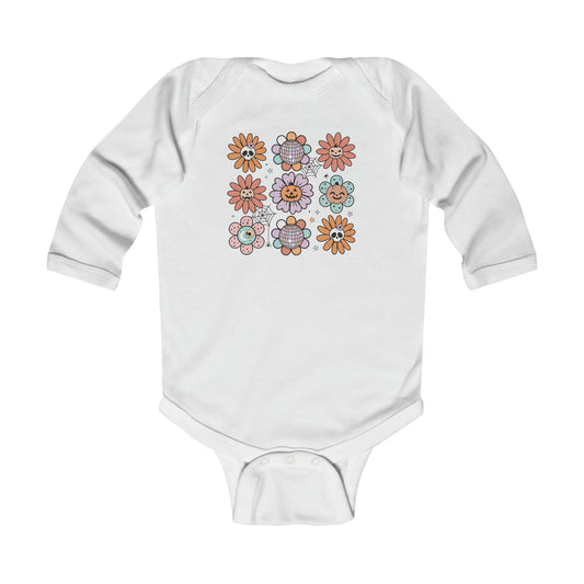 Retro Pumpkin Webbed Tee - Baby