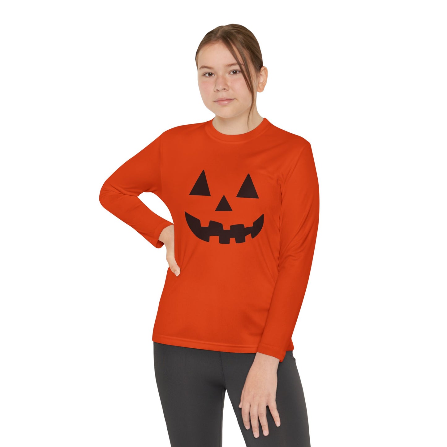 "Pumpkin Sprout" Youth Competitor Long Sleeve Tee
