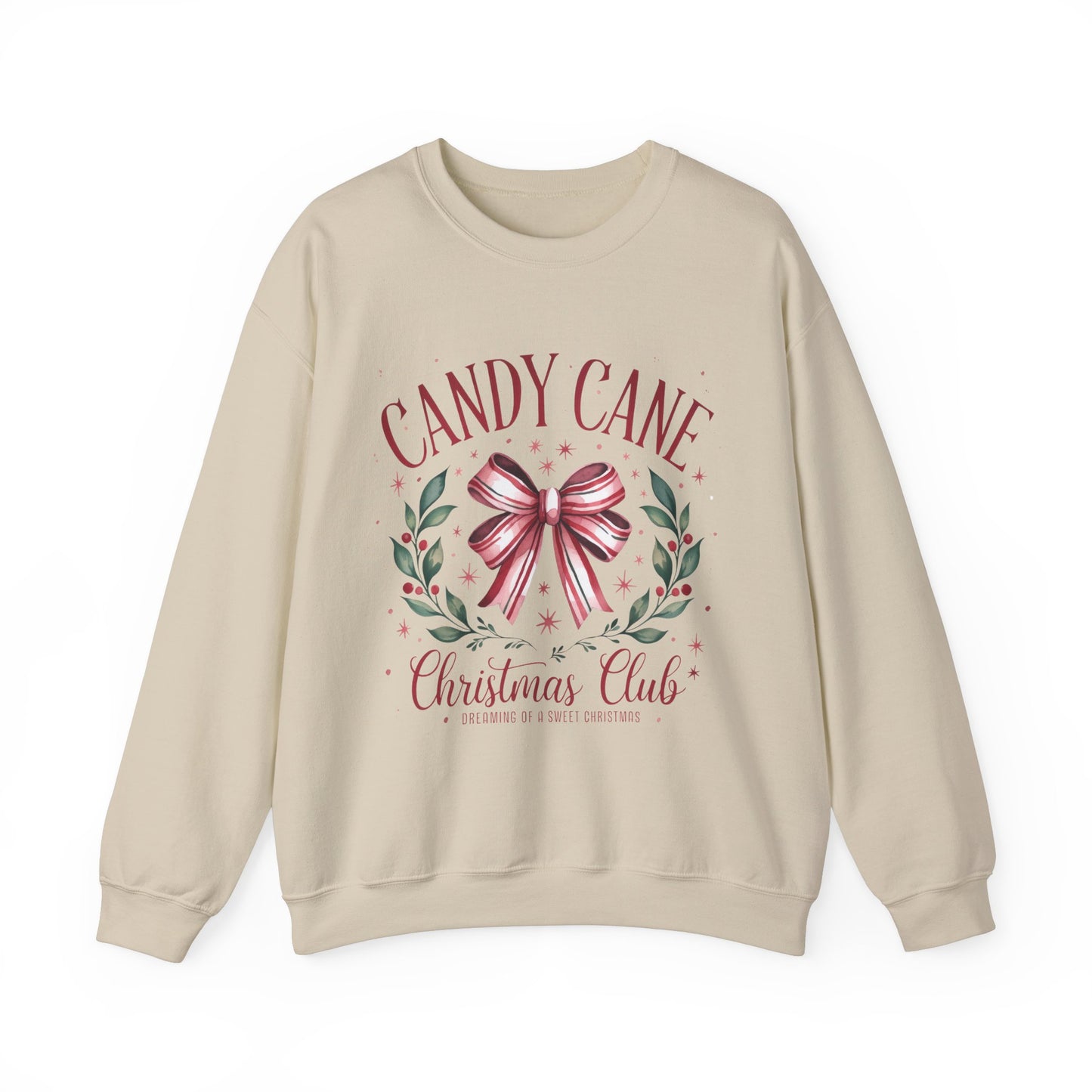 Christmas Candy Cane Club Sweatshirt