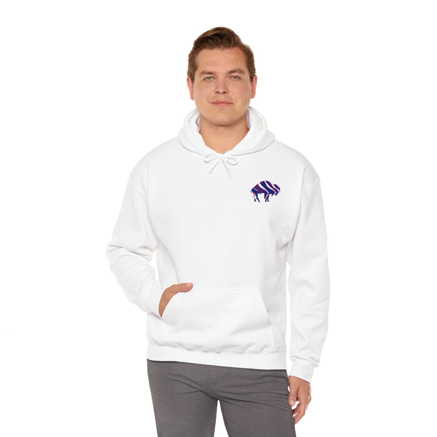 Buffalo Bills Mafia Tongue Unisex Heavy Blend™ Hooded Sweatshirt