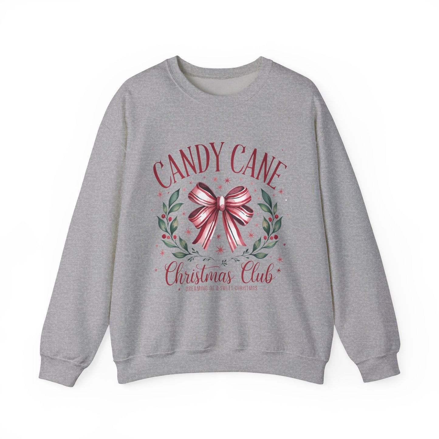 Christmas Candy Cane Club Sweatshirt