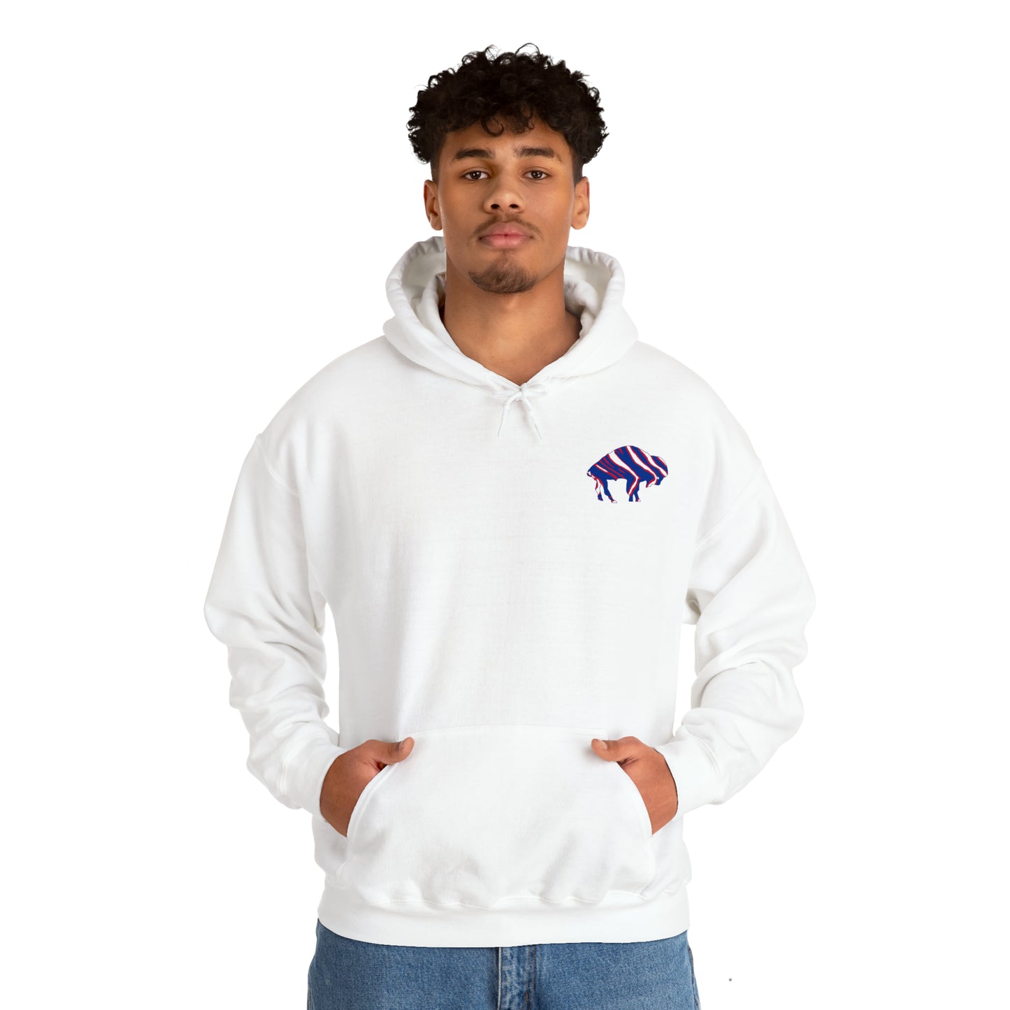 Buffalo Bills Mafia Tongue Unisex Heavy Blend™ Hooded Sweatshirt