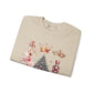 Crewneck Sweatshirt Elegant Nutcracker Ballet Christmas Theme