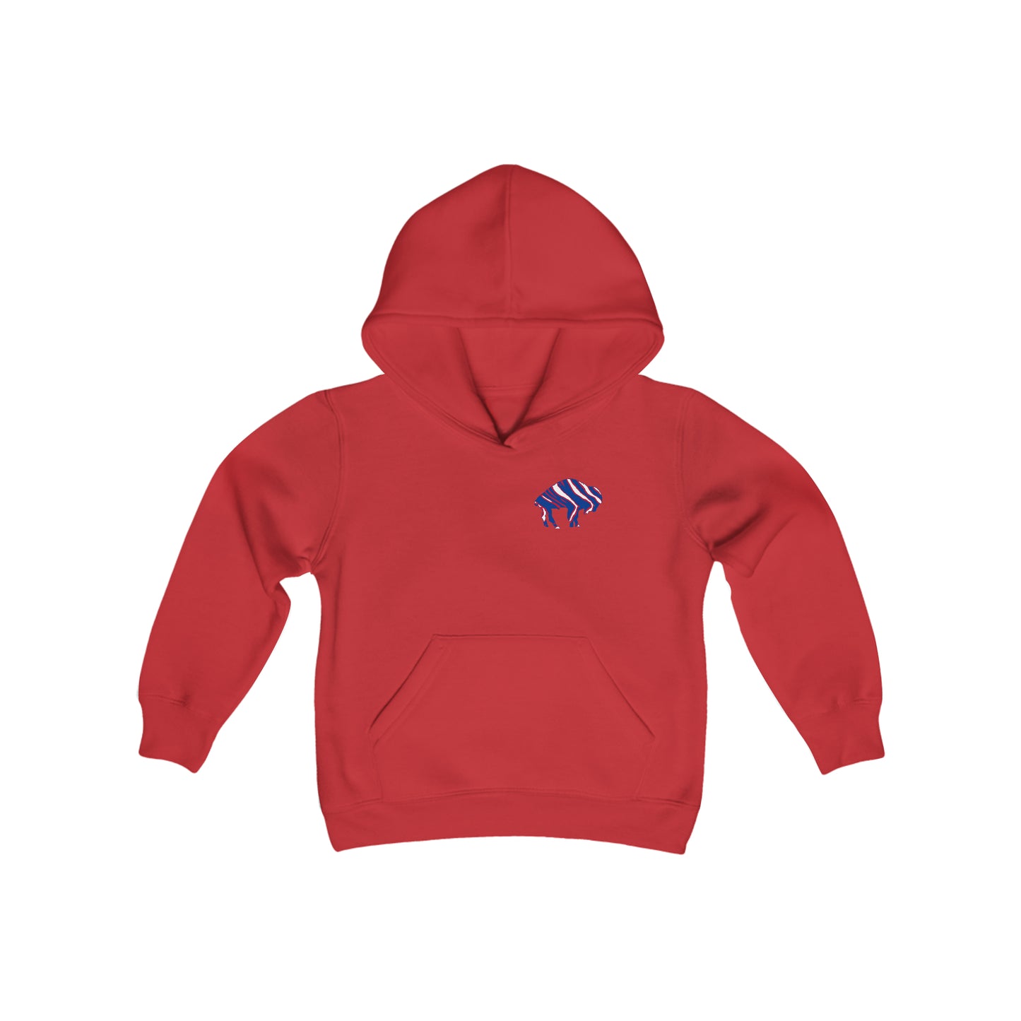 "Buffalo Pride" Youth Heavy Blend Hooded Sweatshirt