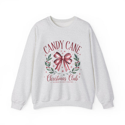 Christmas Candy Cane Club Sweatshirt