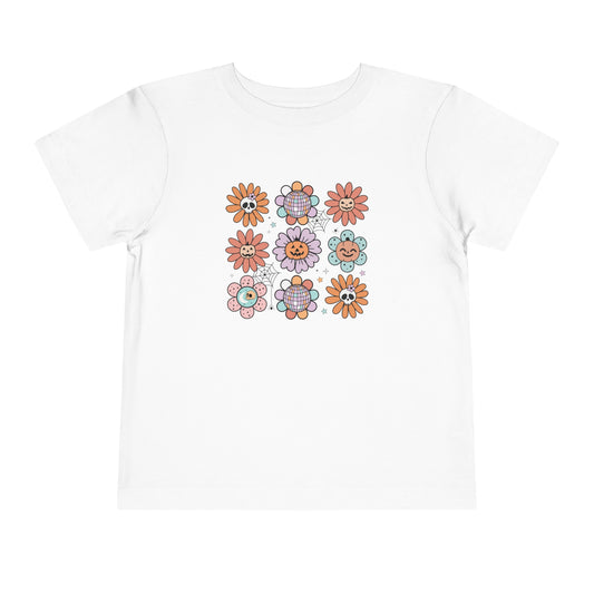 Retro Pumpkin Webbed Tee - Toddler