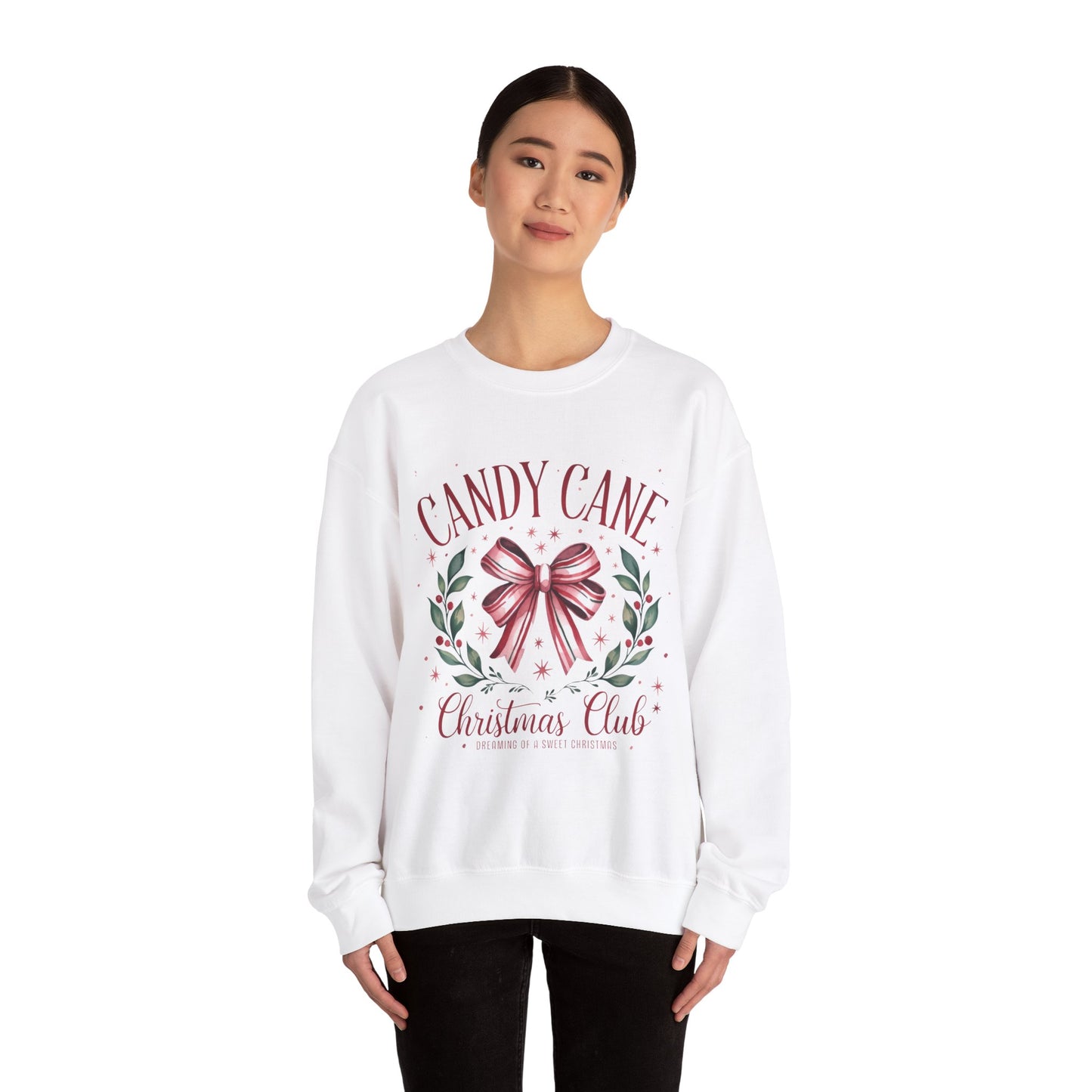 Christmas Candy Cane Club Sweatshirt