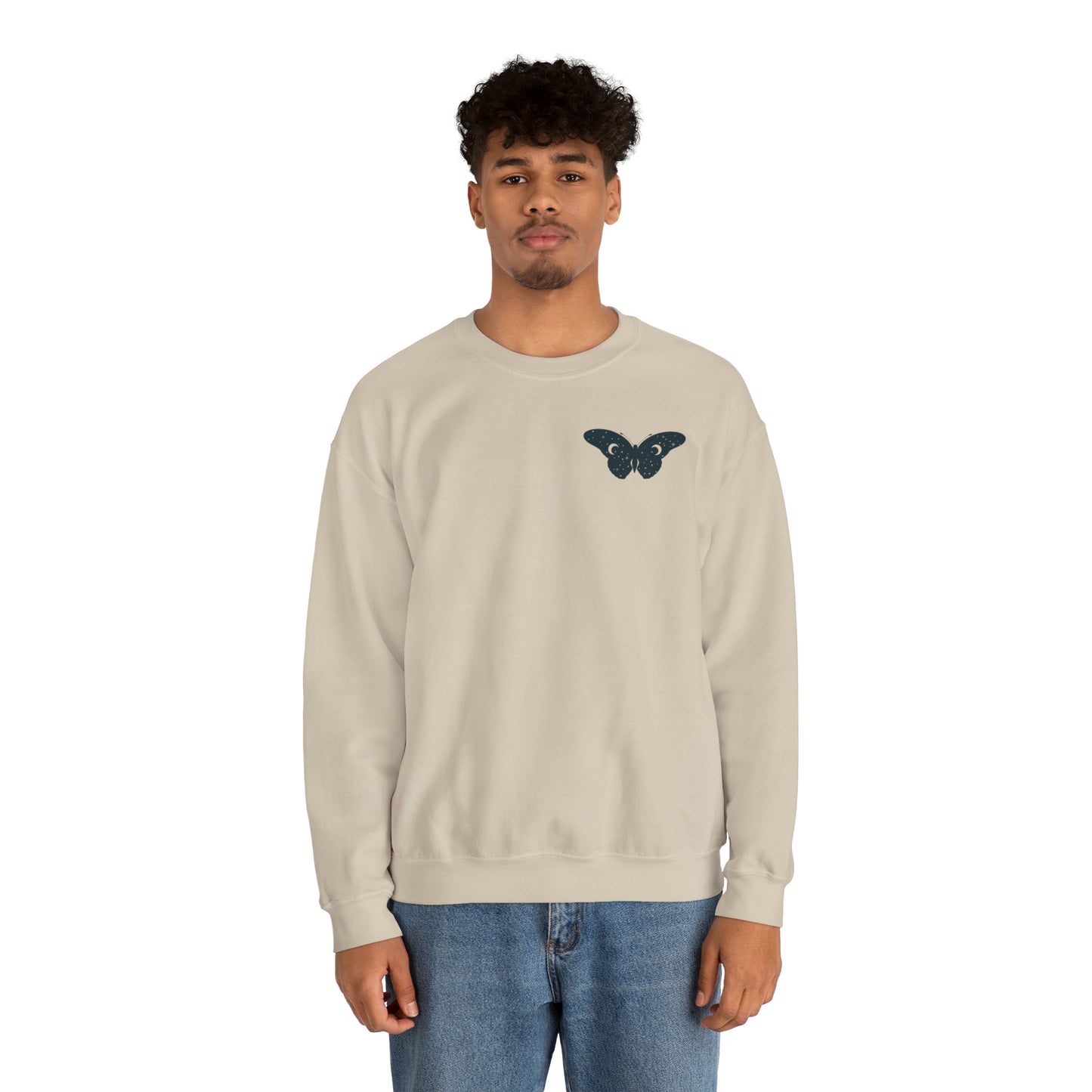 Lunar Butterfly Unisex Crewneck Sweatshirt