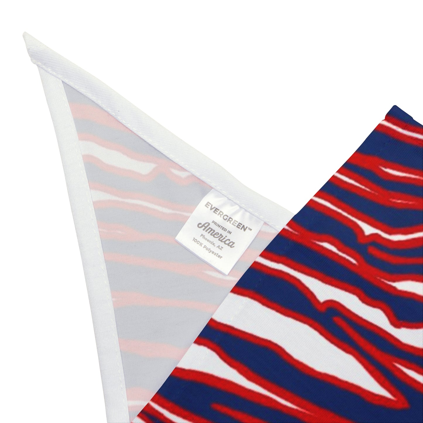 Buffalo Bills Pet Bandana - Zubaz Print Style