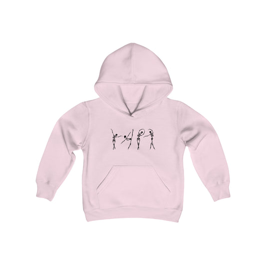 "Ballet of the Bone" Youth Hooded Sweatshirt