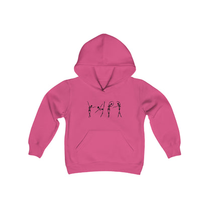 "Ballet of the Bone" Youth Hooded Sweatshirt