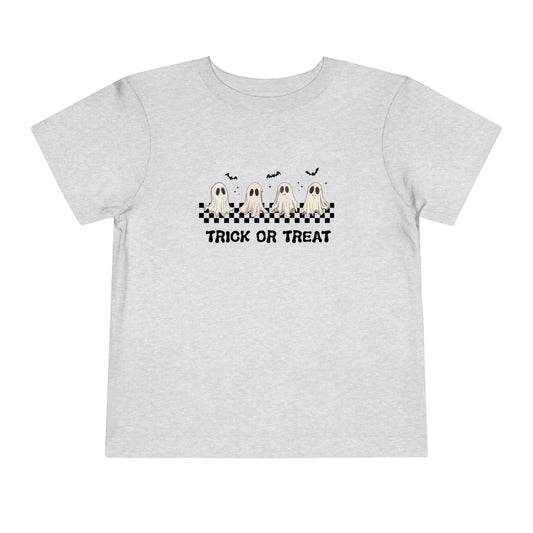 Toddler's Spooky Checkered Tee