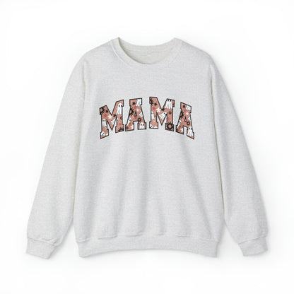 "Mama's Spooky Blossom" Unisex Crewneck Sweatshirt